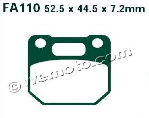 Brake Pads Front EBC Standard (GG Type)