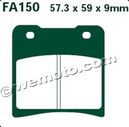 Brake Pads Rear EBC Standard (GG Type)