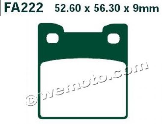 Brake Pads Rear EBC Standard (GG Type)
