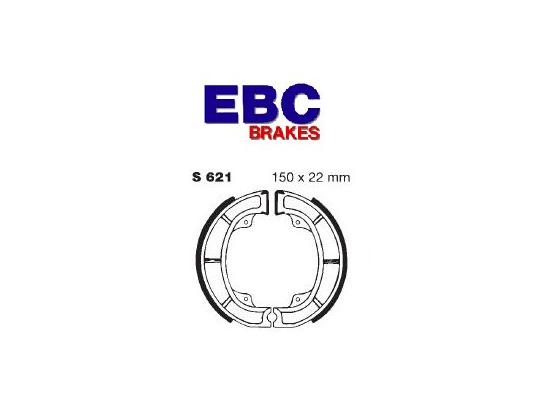 Brake Shoes Front EBC Grooved