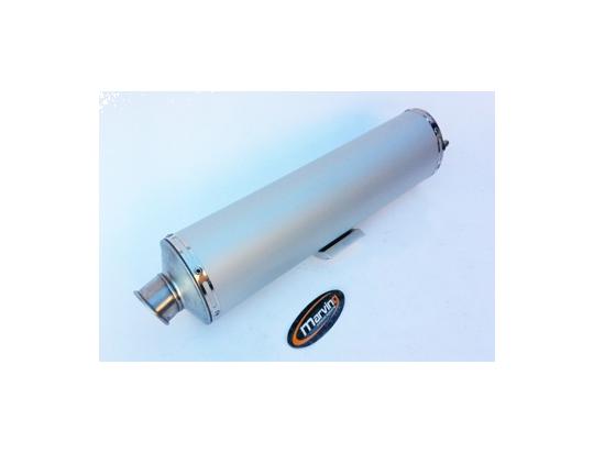 Marving SUPERLINE Oval Silencer - Aluminium - E-Marked
