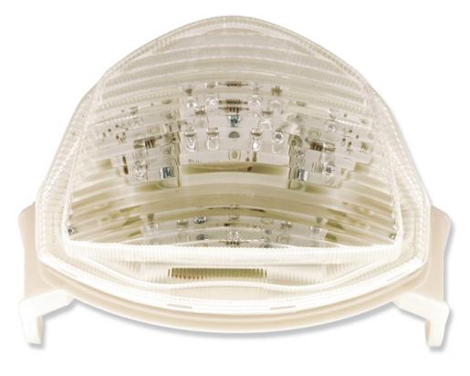 Taillight White/Clear Lens LED Unit