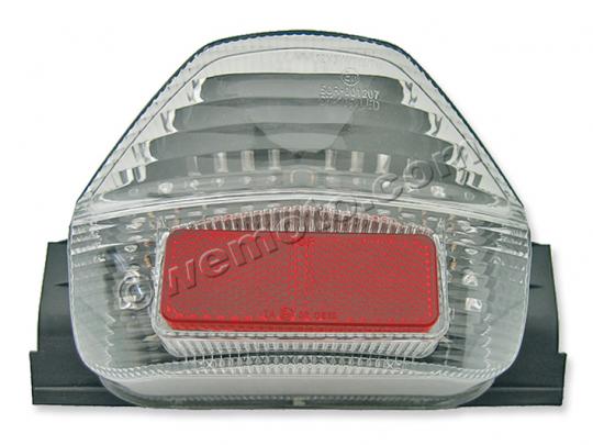 Taillight White/Clear Lens LED Unit