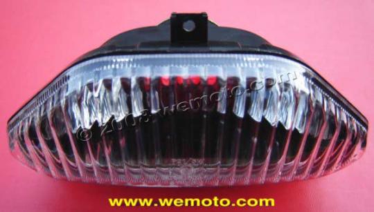 Taillight White/Clear Lens Unit